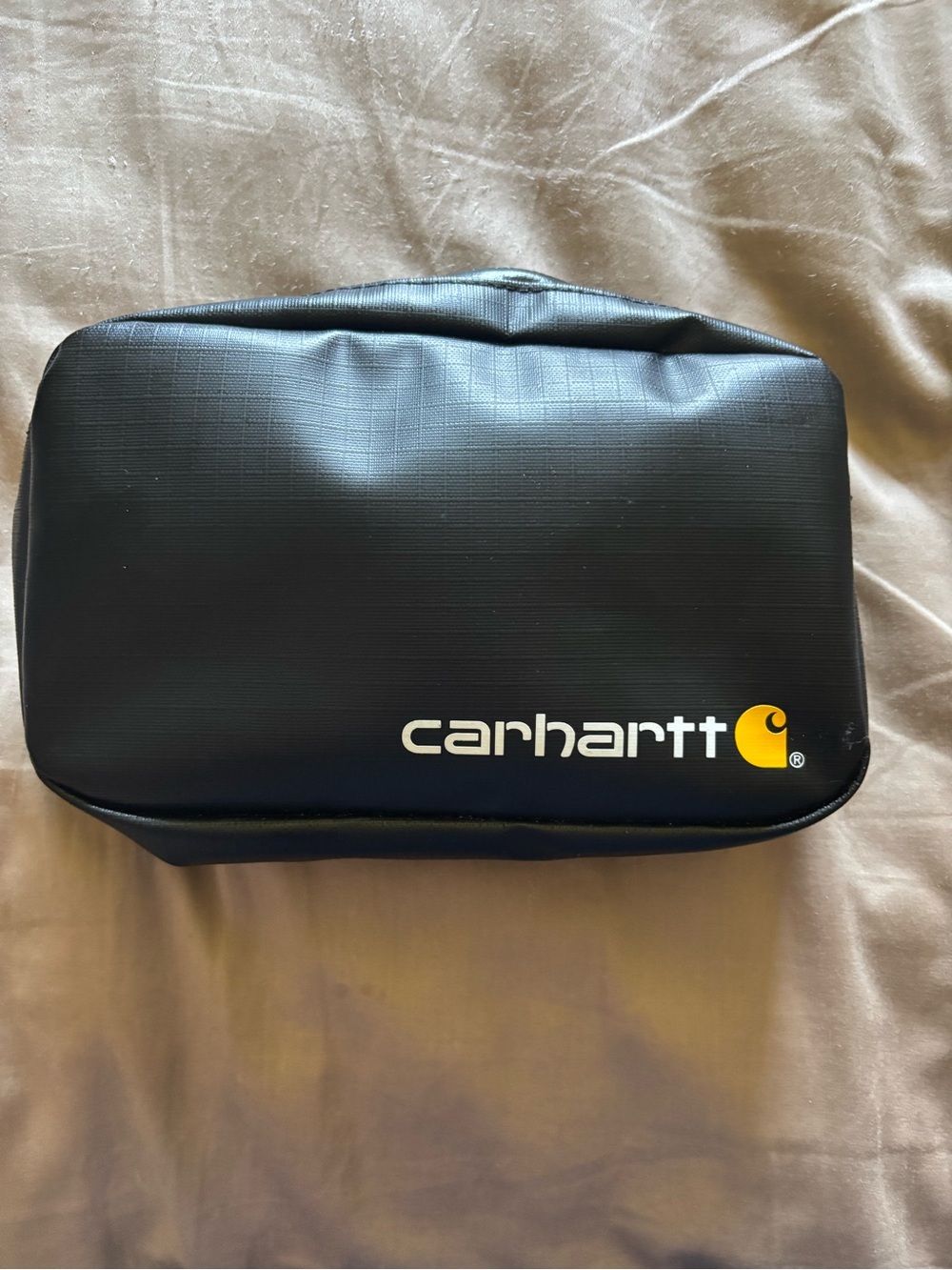 Carhartt Black Toiletry Kit with Yellow Logo